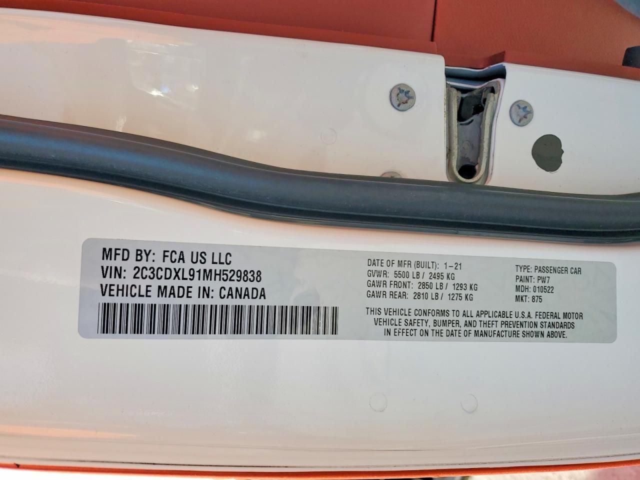 2021 Dodge Charger srt Hellcat