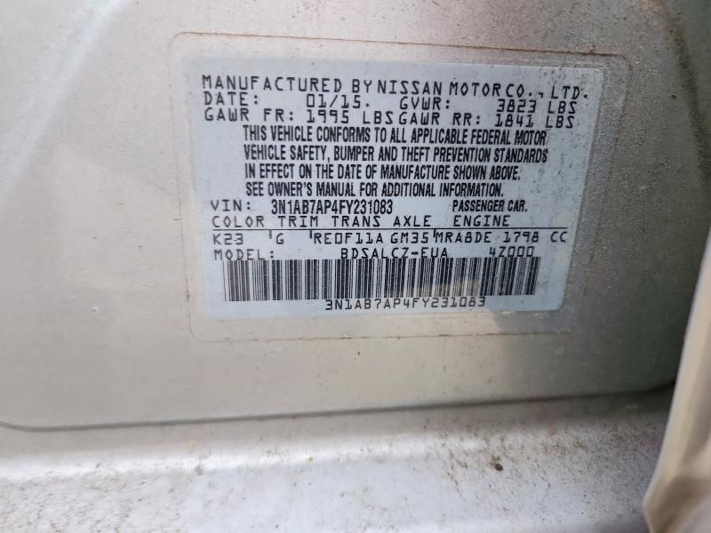 2015 Nissan Sentra s