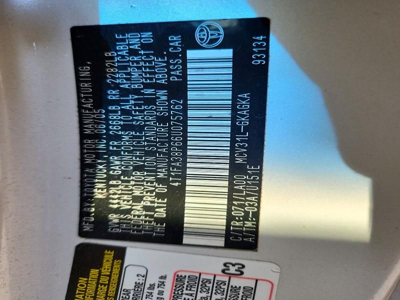 2006 Toyota Camry Solara se