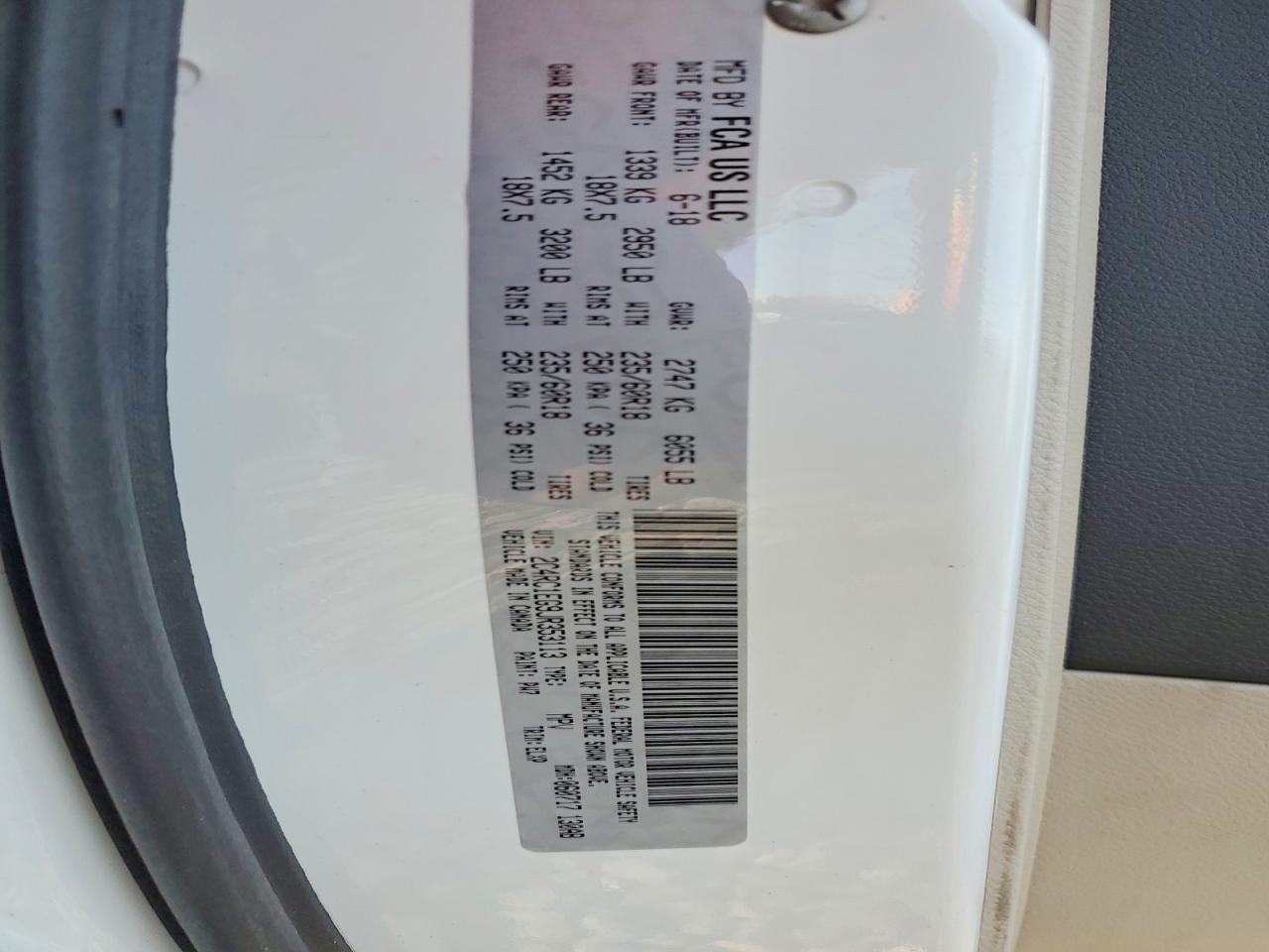 2018 Chrysler Pacifica Touring l Plus
