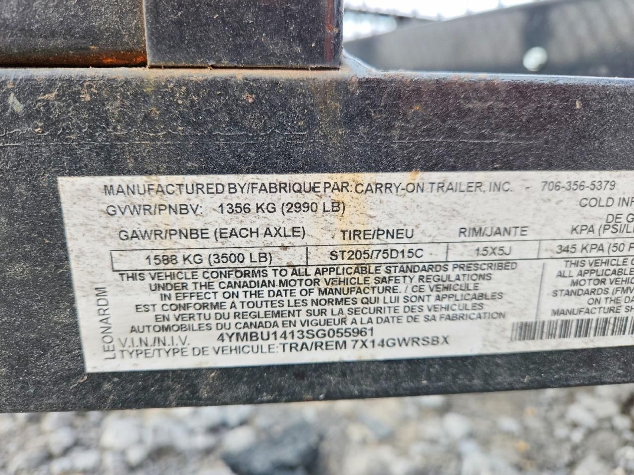 2025 Carry-On 14' ATV Hauler