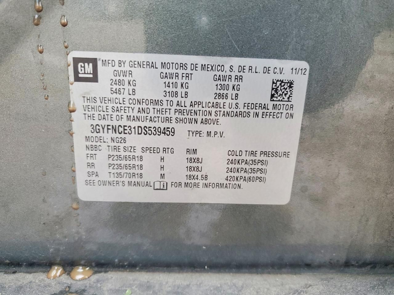 2013 Cadillac Srx Luxury Collection