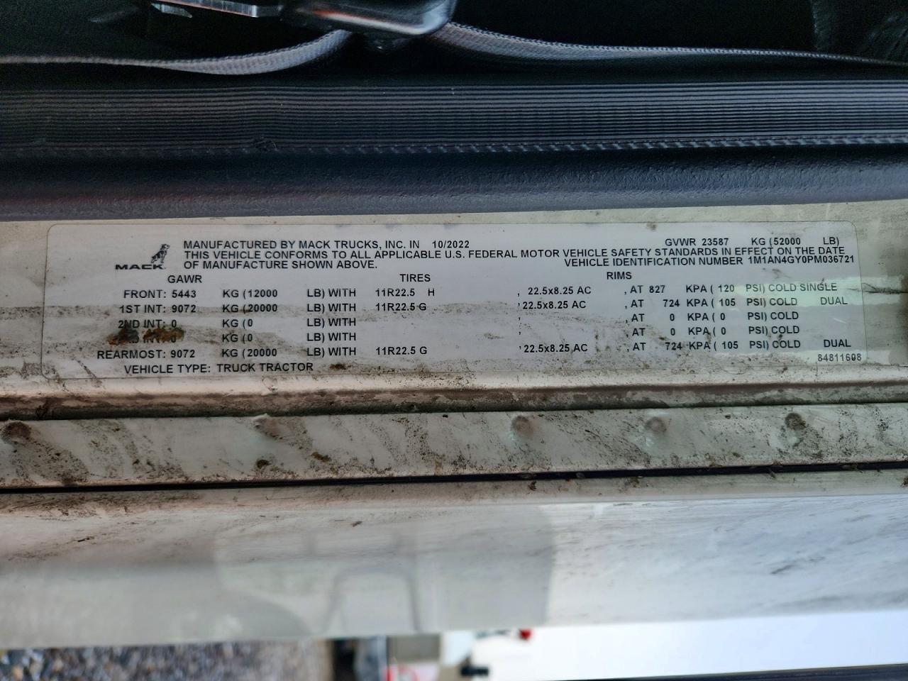 2023 Mack Anthem-Semi Truck