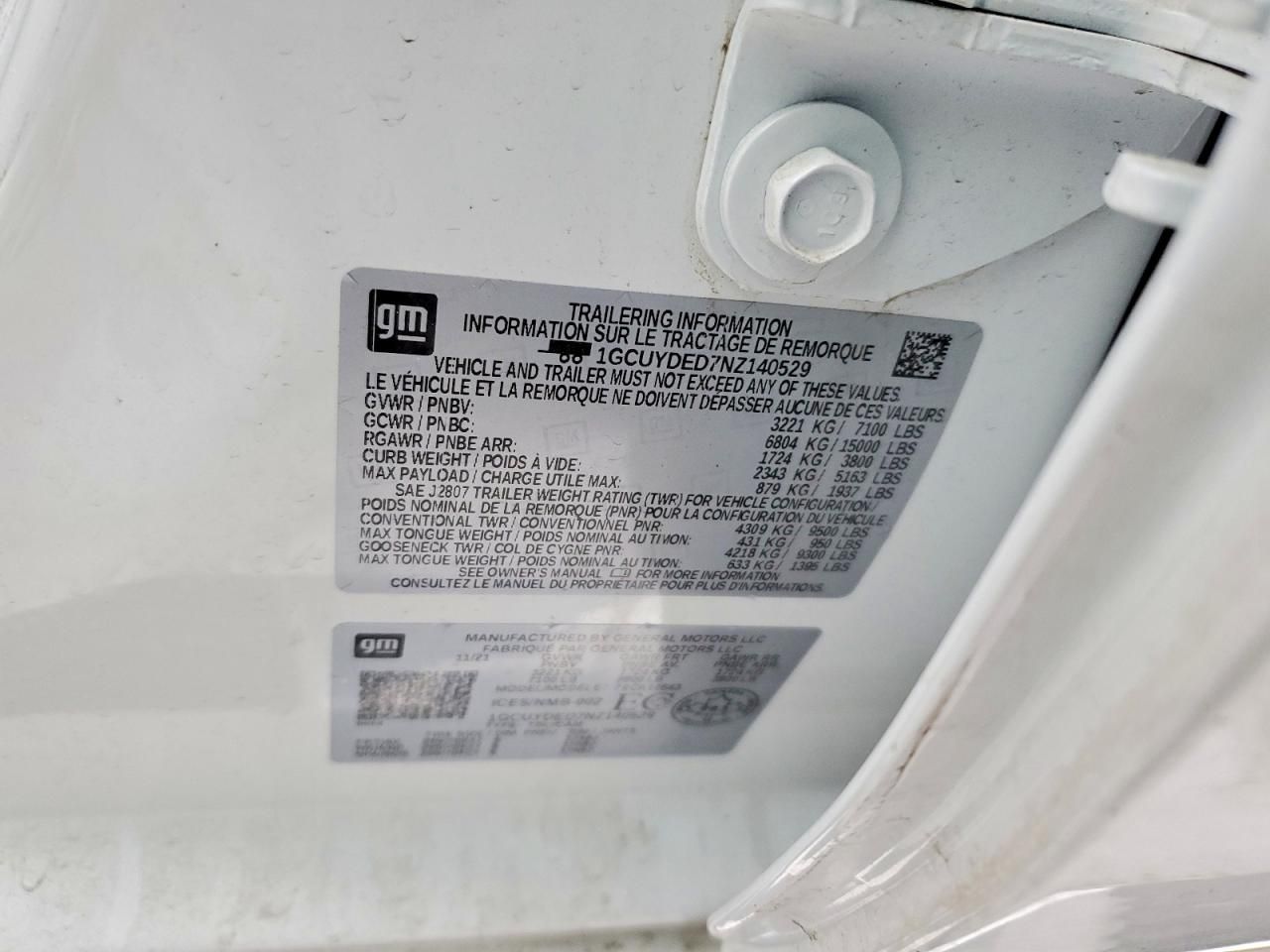 2022 Chevrolet Silverado ltd K1500 lt