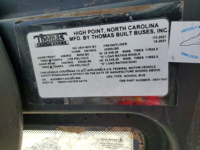 2022 Freightliner Chassis B2