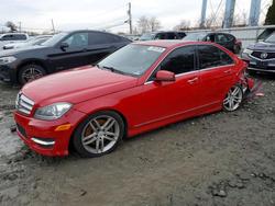Mercedes-Benz Vehiculos salvage en venta: 2013 Mercedes-Benz C 300 4matic