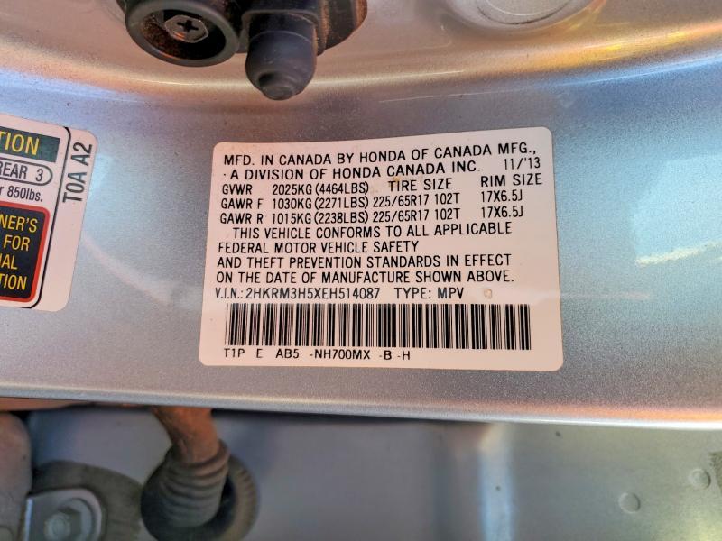 2014 Honda Cr-v ex