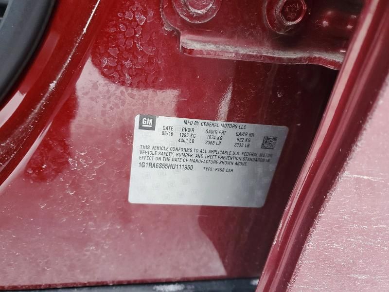 2017 Chevrolet Volt lt