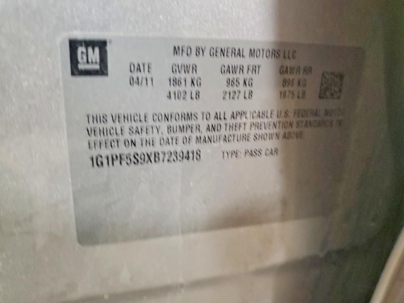 2011 Chevrolet Cruze lt