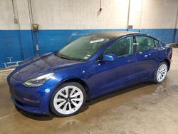 Tesla salvage cars for sale: 2022 Tesla Model 3