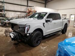Ford salvage cars for sale: 2024 Ford F150 Lariat