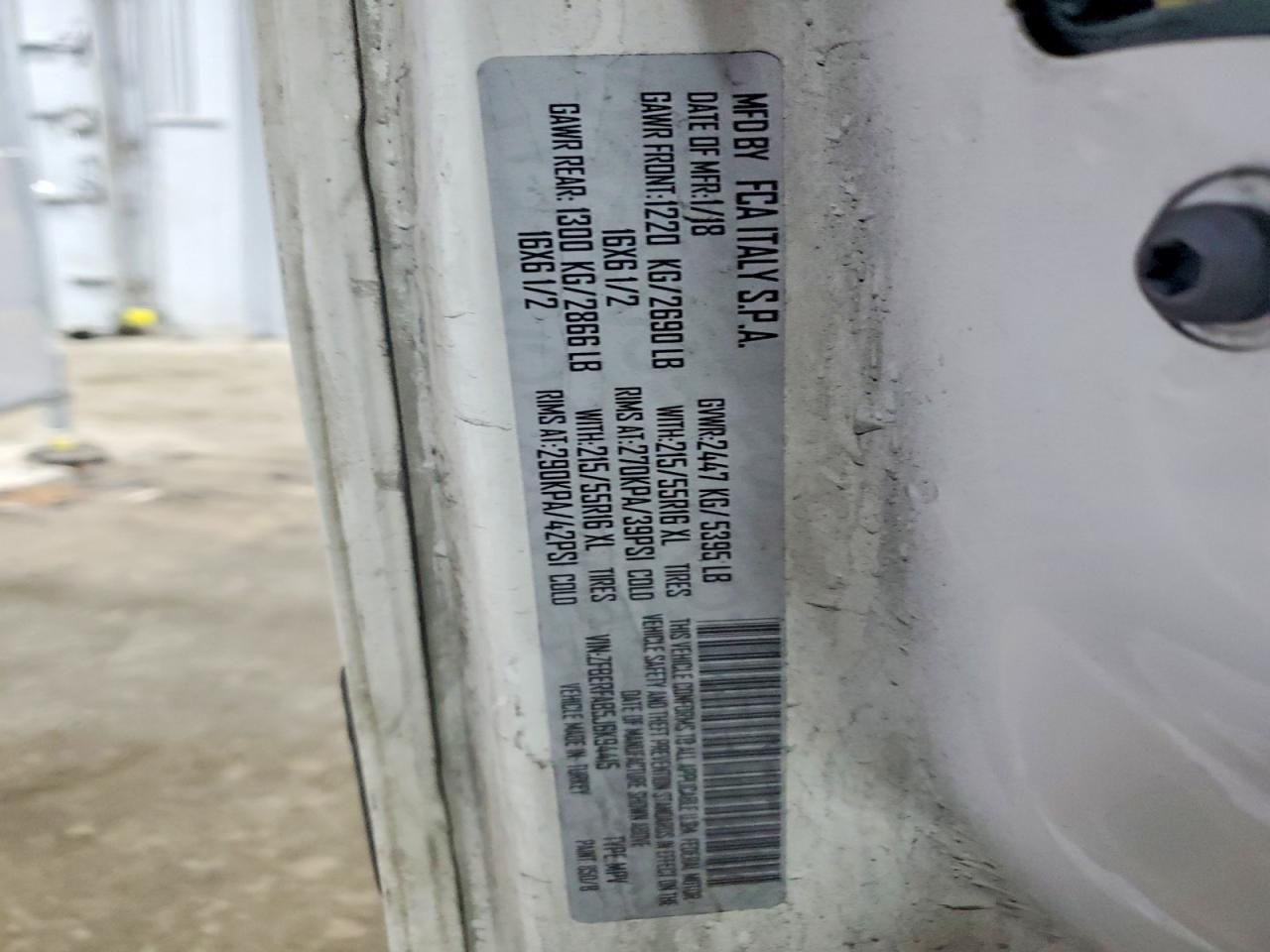 2018 Dodge RAM Promaster City