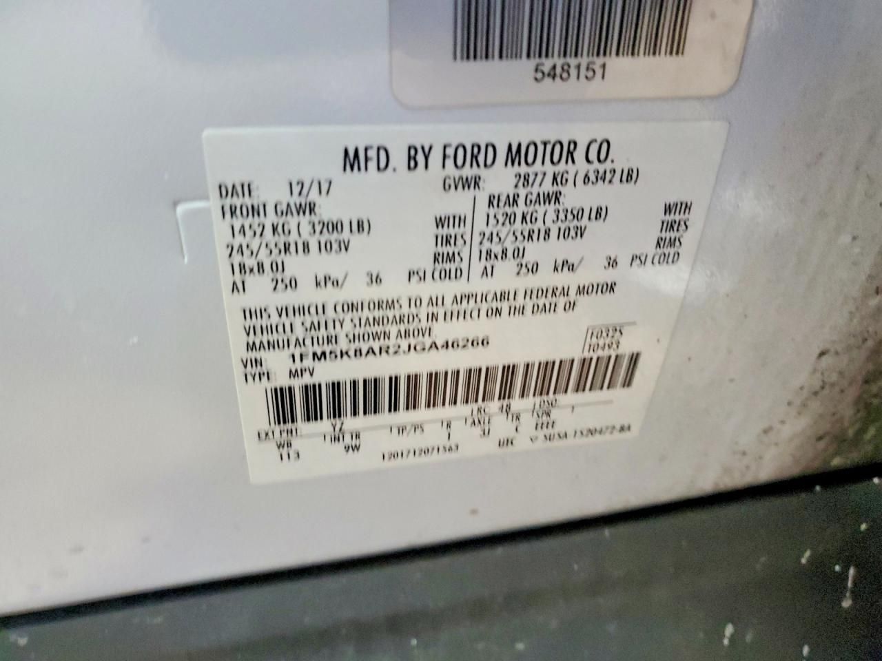 2018 Ford Explorer Police Interceptor