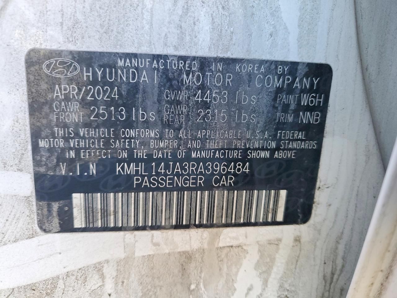 2024 Hyundai Sonata sel