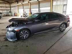Honda salvage cars for sale: 2018 Honda Civic ex