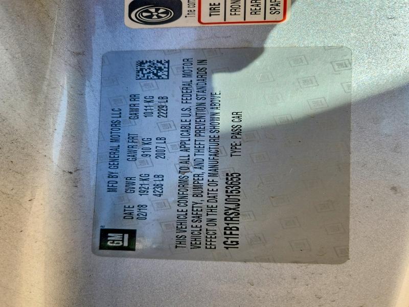 2018 Chevrolet Camaro lt