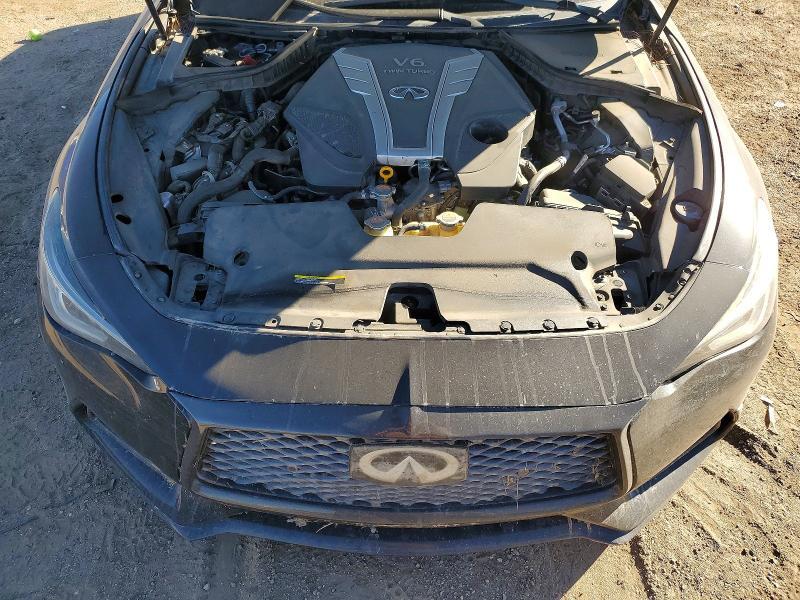 2018 Infiniti Q60 red Sport 400