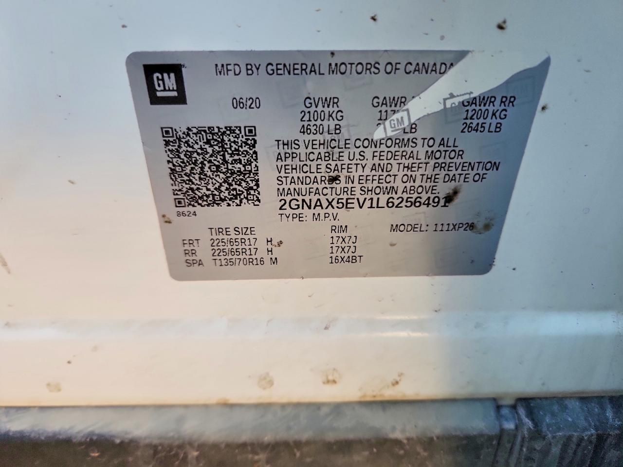 2020 Chevrolet Equinox