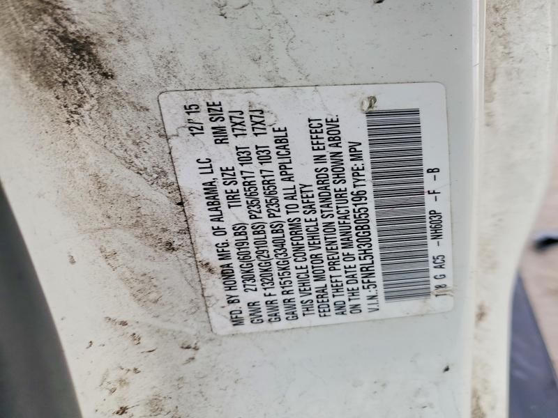 2016 Honda Odyssey se