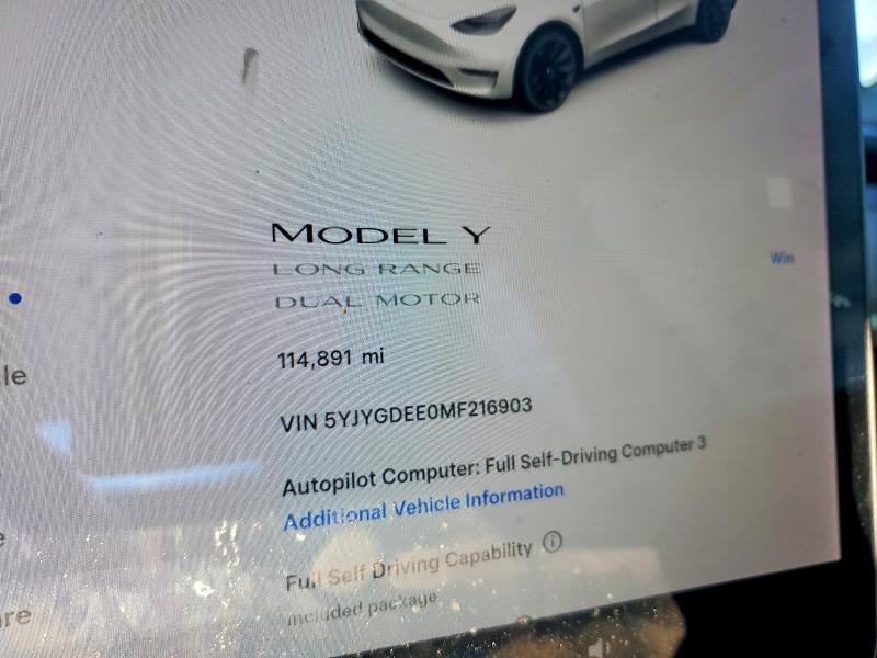 2021 Tesla Model y