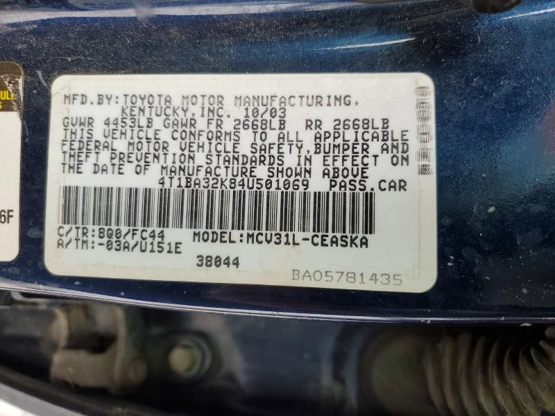 2004 Toyota Camry se