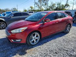 Ford Focus salvage cars for sale: 2016 Ford Focus Titanium