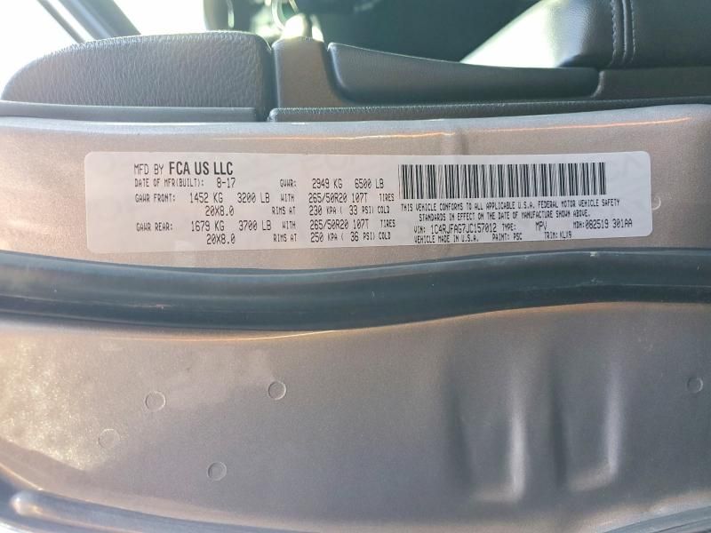 2018 Jeep Grand Cherokee Laredo