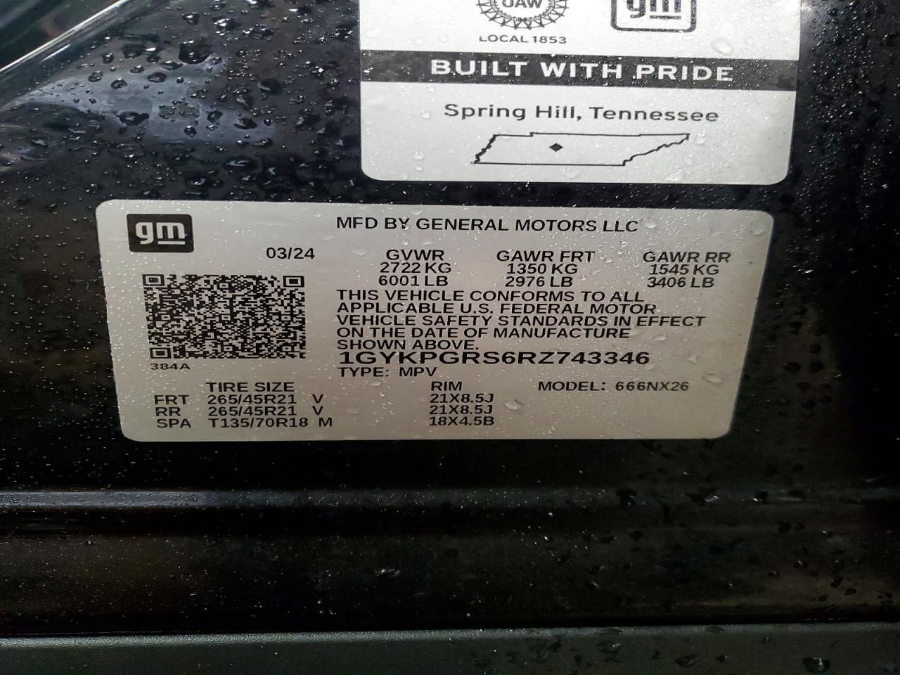 2024 Cadillac XT6 Sport