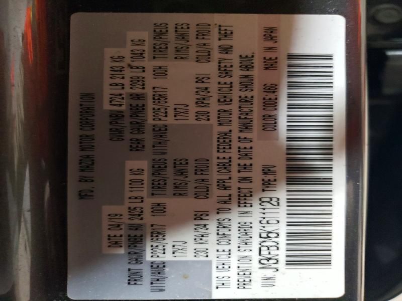 2019 Mazda Cx-5 Touring