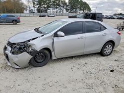 Salvage cars for sale from Copart Loganville, GA: 2014 Toyota Corolla l