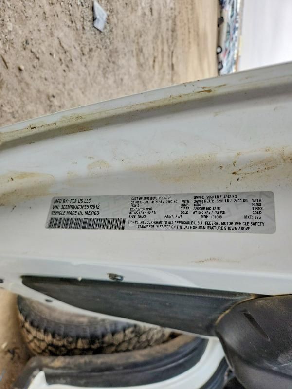 2023 Dodge RAM Promaster 3500 3500 High