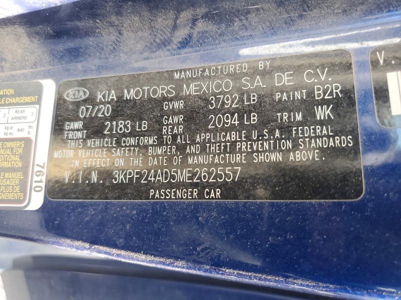 2021 KIA Forte fe