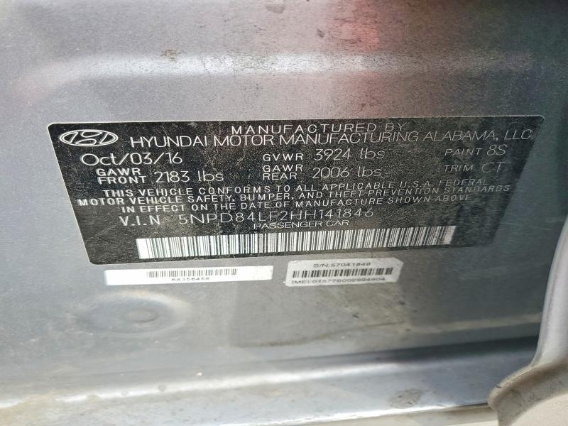 2017 Hyundai Elantra se