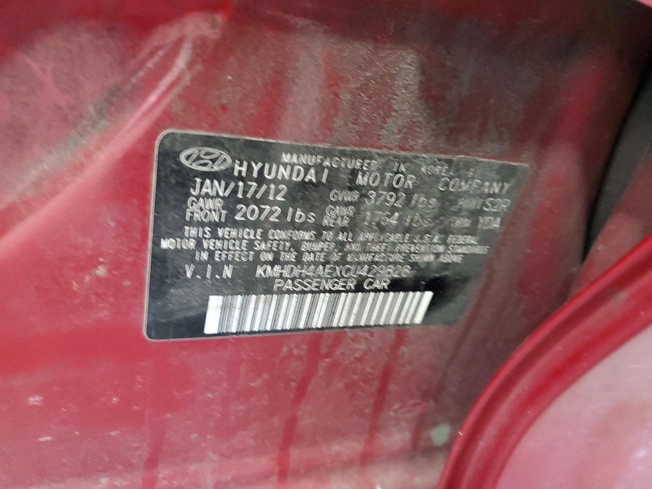 2012 Hyundai Elantra gls