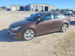 Chevrolet salvage cars for sale: 2015 Chevrolet Cruze ltz