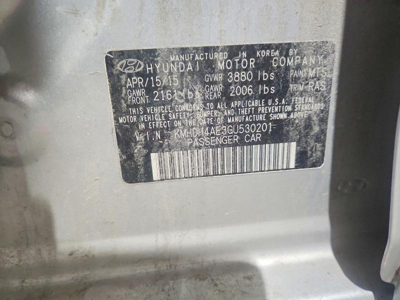 2016 Hyundai Elantra se