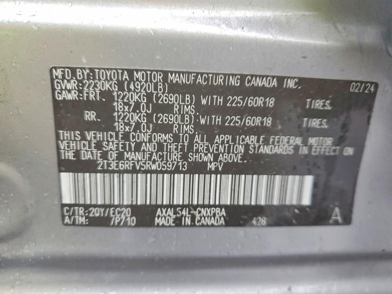 2024 Toyota Rav4 xse