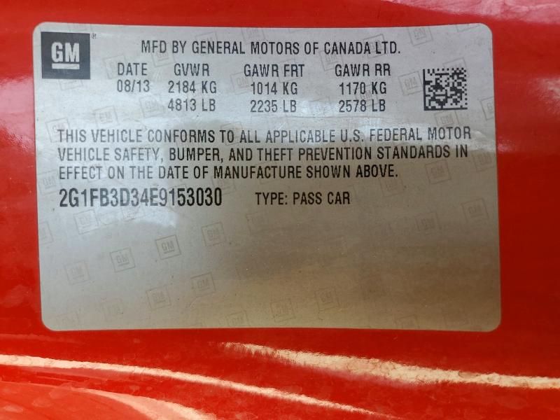 2014 Chevrolet Camaro lt