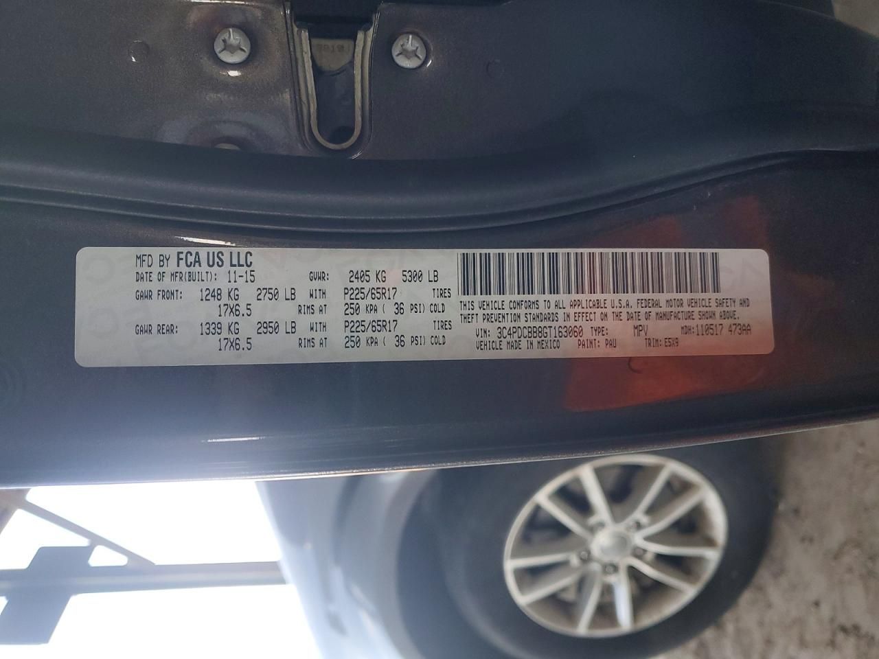 2016 Dodge Journey sxt