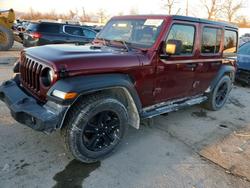 Jeep salvage cars for sale: 2021 Jeep Wrangler Unlimited Sport