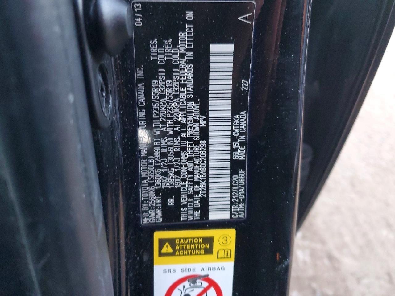 2013 Lexus Rx 350 Base