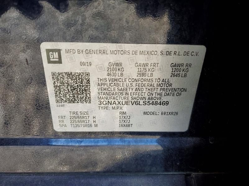 2020 Chevrolet Equinox lt