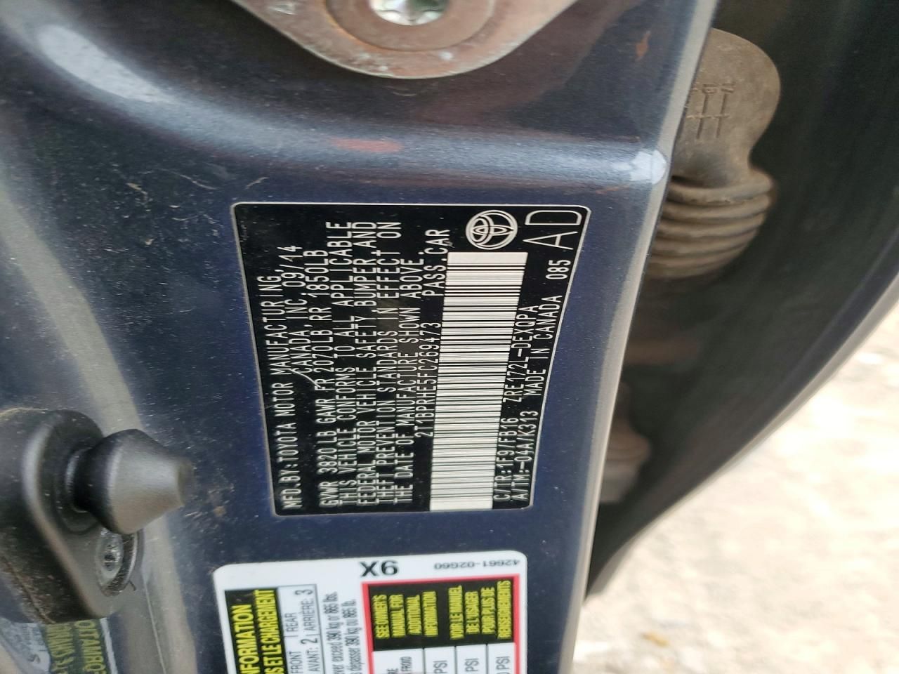 2015 Toyota Corolla eco