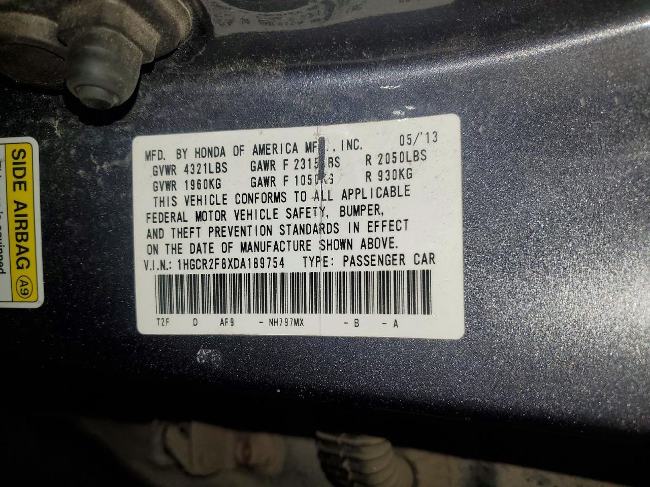 2013 Honda Accord exl