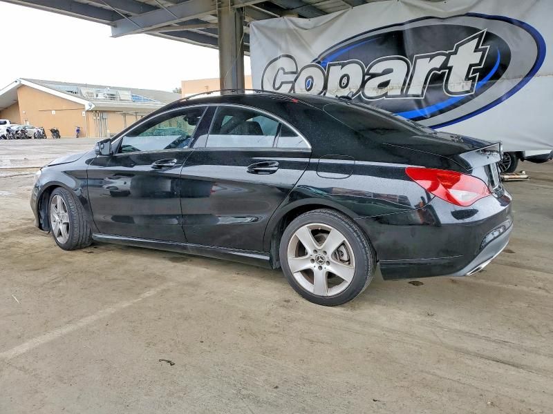 2018 Mercedes-Benz Cla 250