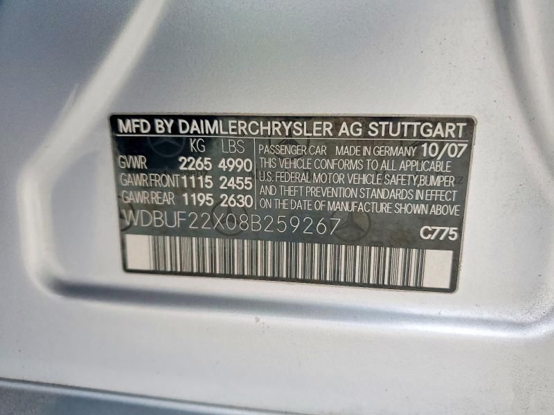 2008 Mercedes-Benz E 320 cdi