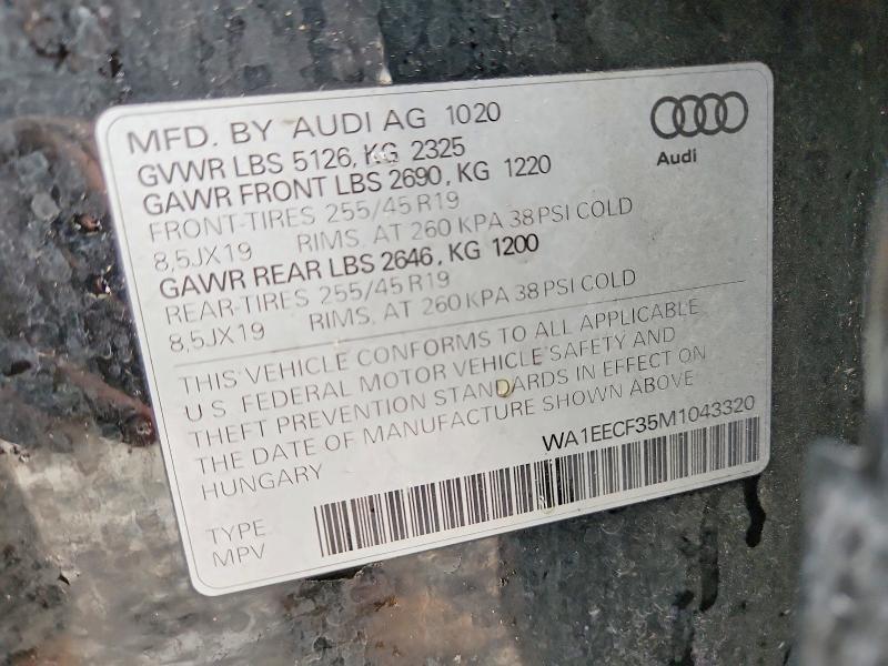 2021 Audi Q3 Premium Plus s Line 45