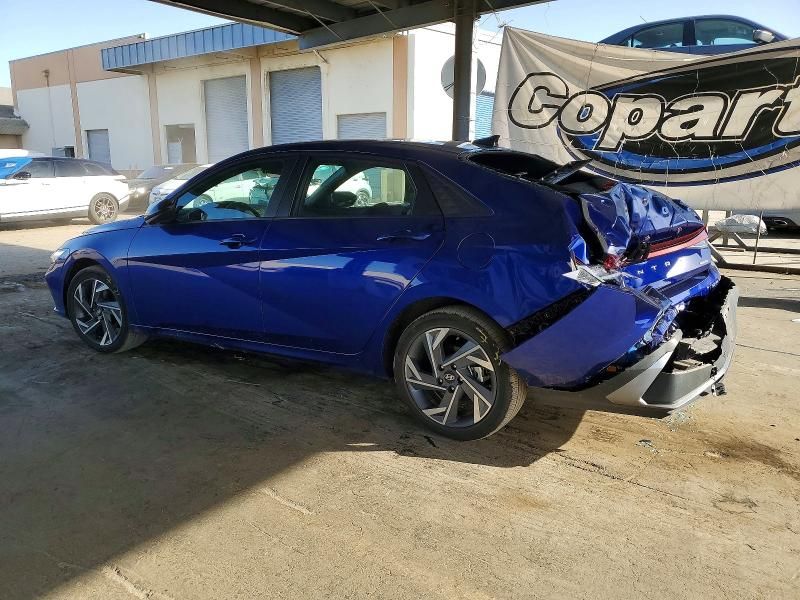 2025 Hyundai Elantra Blue