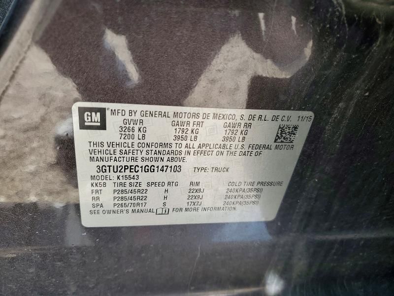 2016 GMC Sierra K1500 Denali