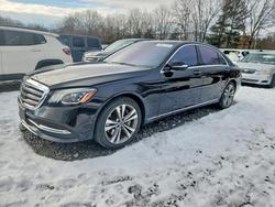 Mercedes-Benz S-class salvage cars for sale: 2019 Mercedes-Benz S 450 4matic